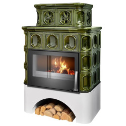 Kachlová kamna ABX Karelie Zelená